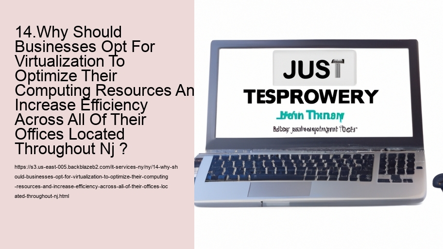 14.Why Should Businesses Opt For Virtualization To Optimize Their Computing Resources And Increase Efficiency Across All Of Their Offices Located Throughout Nj ?  