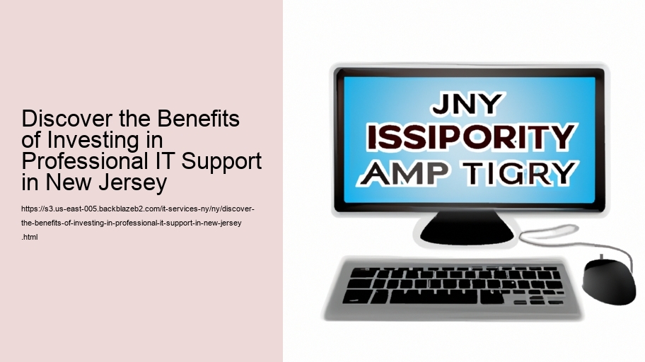 Discover the Benefits of Investing in Professional IT Support in New Jersey 