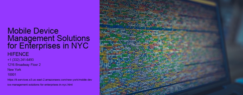 Mobile Device Management Solutions for Enterprises in NYC 